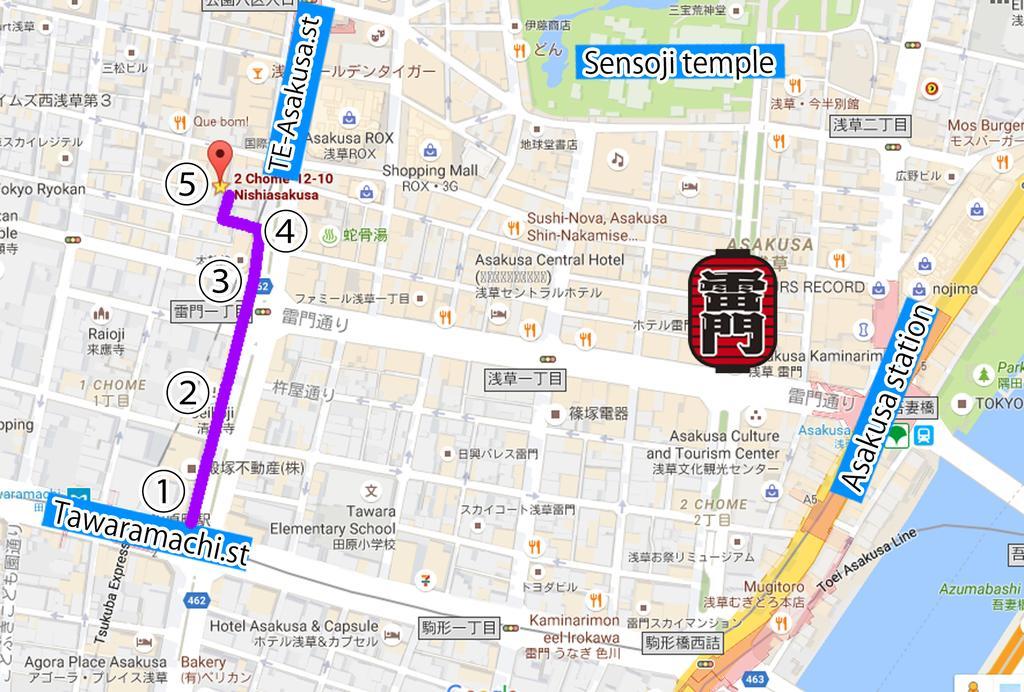 Asakusa Buttobi Токио Экстерьер фото
